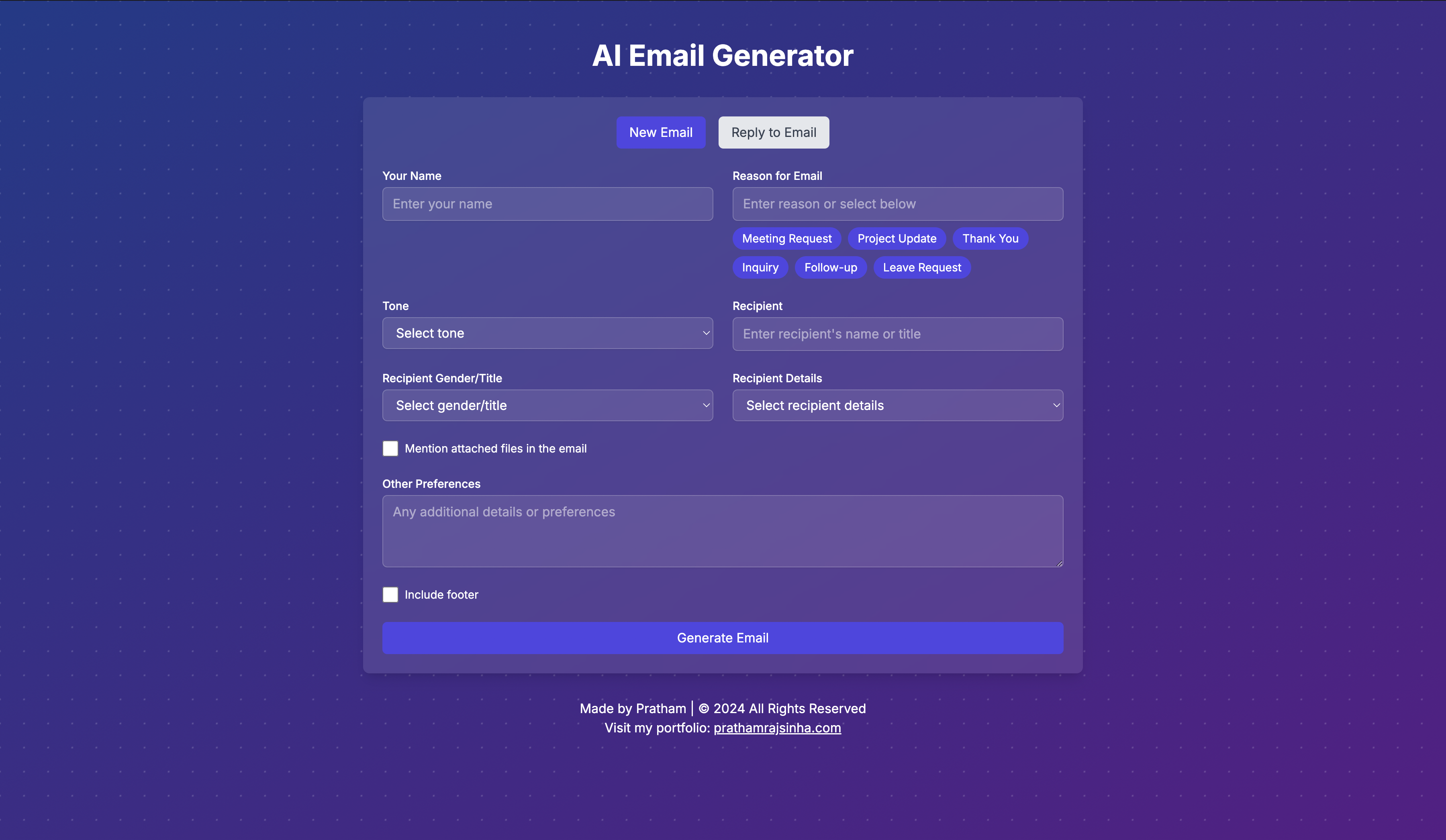 AI-mail Preview